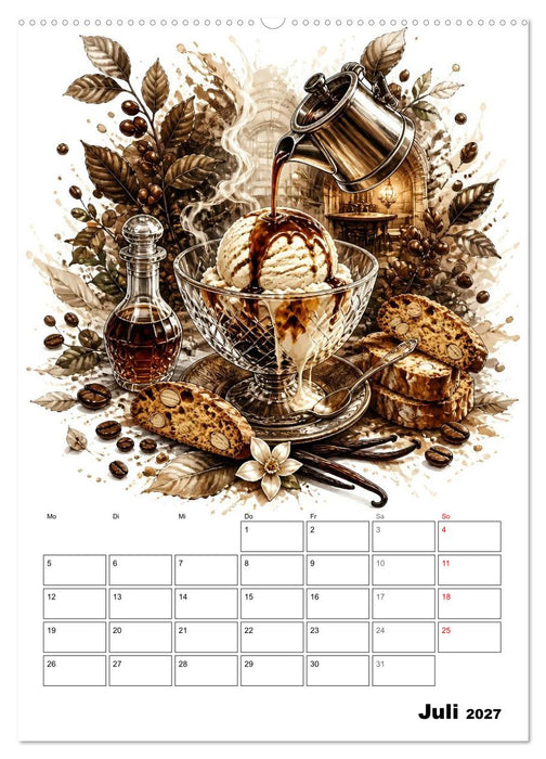 Kaffeeverliebt (CALVENDO Premium Wandkalender 2027)