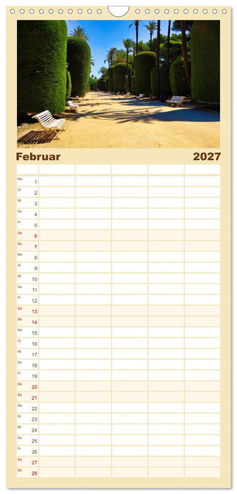 Cádiz Spüre die frische Meeresbrise (CALVENDO Familienplaner 2027)