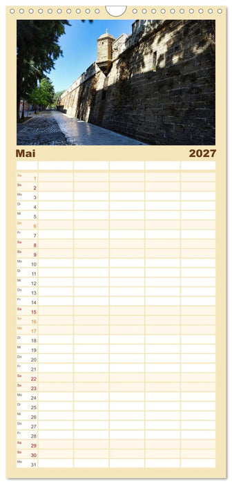 Cádiz Spüre die frische Meeresbrise (CALVENDO Familienplaner 2027)