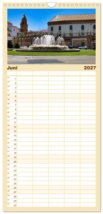 Cádiz Spüre die frische Meeresbrise (CALVENDO Familienplaner 2027)