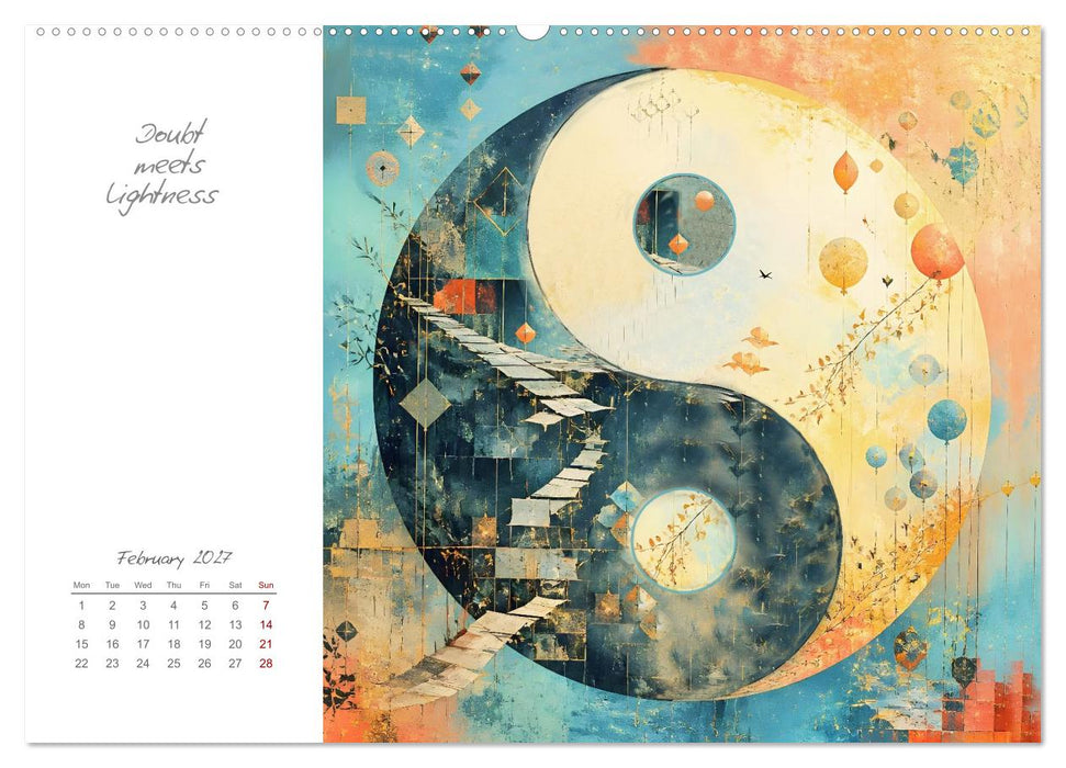 Where Contrasts Belong - Exploring the Yin and Yang of Emotions (CALVENDO Premium-Calendar 2027)