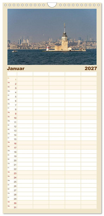 Türkei - Istanbul (CALVENDO Familienplaner 2027)