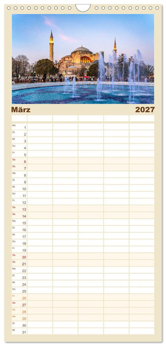 Türkei - Istanbul (CALVENDO Familienplaner 2027)