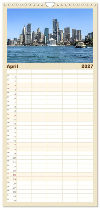 Sydney - Pulsierendes Herz Australiens (CALVENDO Familienplaner 2027)