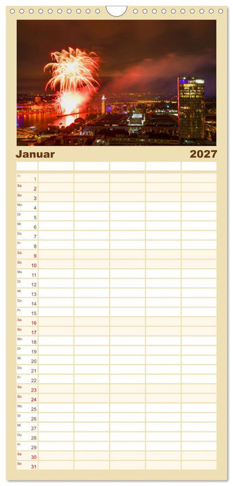 Von Kölner Dächern (CALVENDO Familienplaner 2027)
