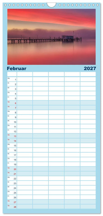 Bodensee Weitblicke (CALVENDO Familienplaner 2027)