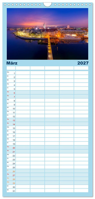 Bodensee Weitblicke (CALVENDO Familienplaner 2027)