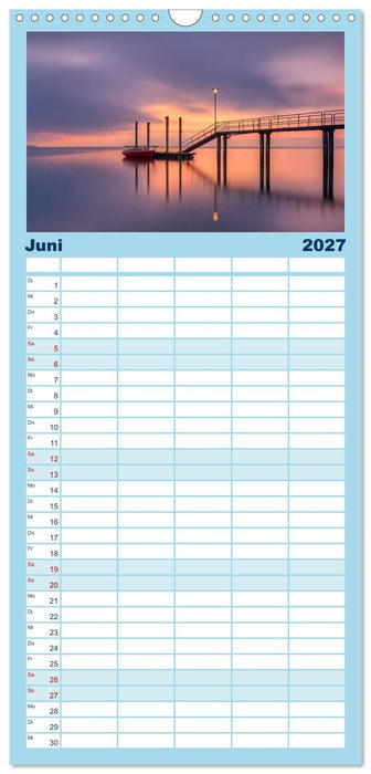 Bodensee Weitblicke (CALVENDO Familienplaner 2027)