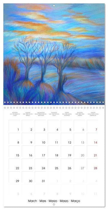 Lieux merveilleux (CALVENDO Calendrier mensuel 2027)