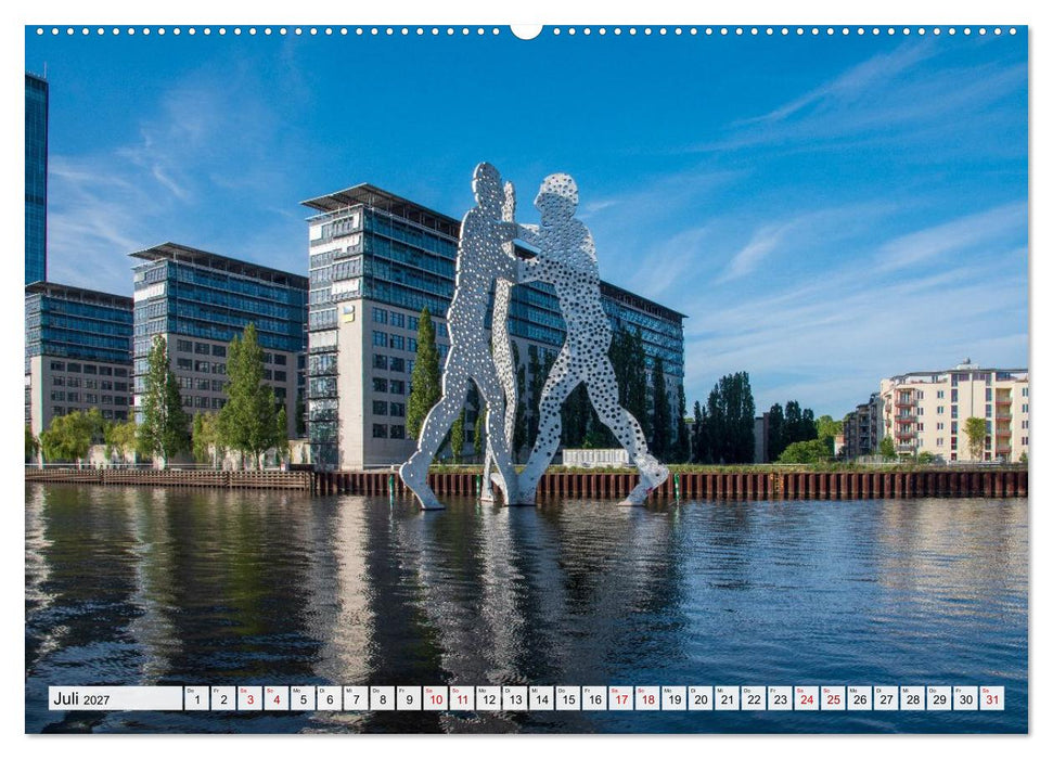 Bootscharter nach Berlin (CALVENDO Premium Wandkalender 2027)