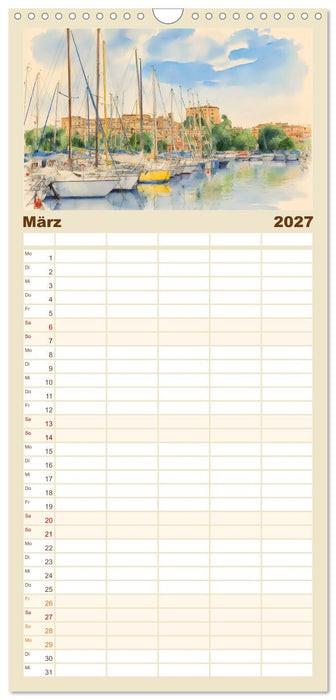 Idylle im Latium (CALVENDO Familienplaner 2027)
