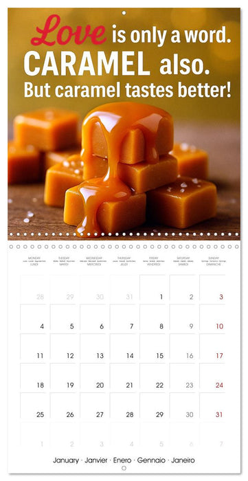 Sweets, I love you (CALVENDO Monthly Calendar 2027)