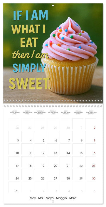 Sweets, I love you (CALVENDO Monthly Calendar 2027)