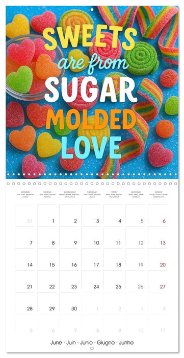 Sweets, I love you (CALVENDO Monthly Calendar 2027)