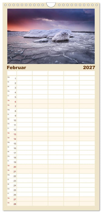 Vorpommern im Fokus (CALVENDO Familienplaner 2027)