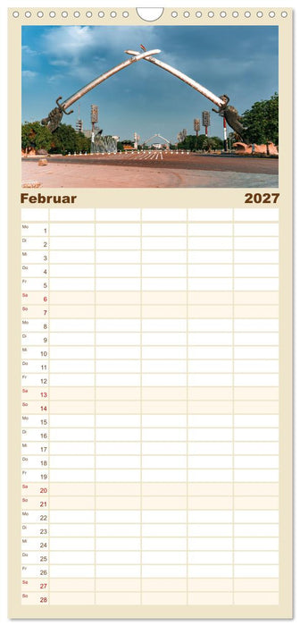 Irak - Zwischen Stolz und Veränderung (CALVENDO Familienplaner 2027)