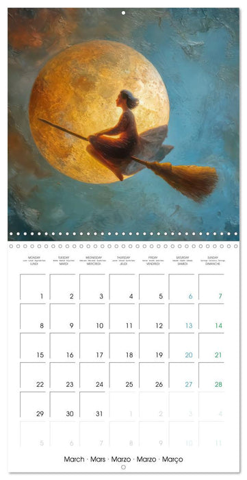 Full Moon Stories - Fascination full moon (CALVENDO Monthly Calendar 2027)