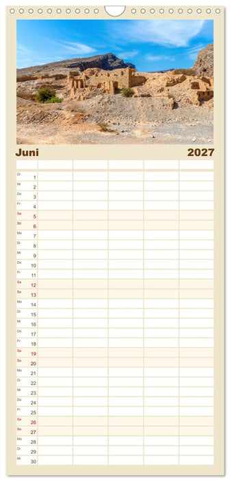 Oman - Historische Perle des Orients (CALVENDO Familienplaner 2027)