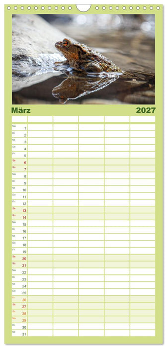 Naturparadies Allgäu - Von Oberstdorf bis Füssen (CALVENDO Familienplaner 2027)