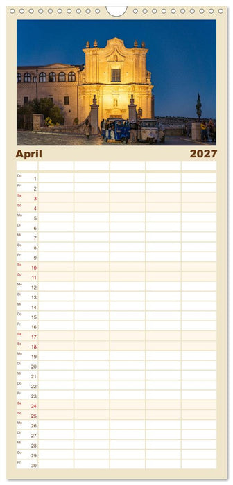 Italiens Welterbe Matera (CALVENDO Familienplaner 2027)