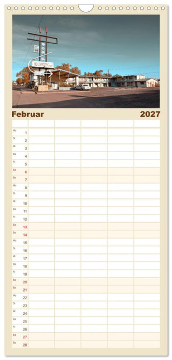 Historic Route 66 - National Scenic Byway (CALVENDO Familienplaner 2027)
