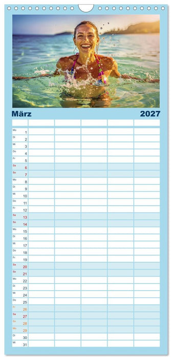 Kühlendes Nass (CALVENDO Familienplaner 2027)