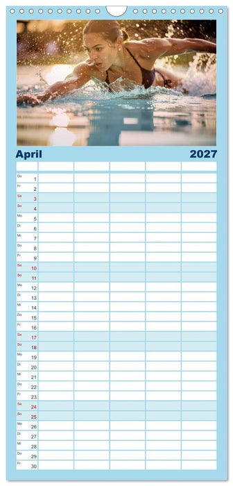 Kühlendes Nass (CALVENDO Familienplaner 2027)