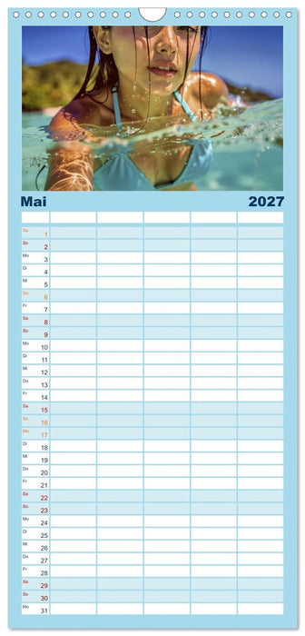 Kühlendes Nass (CALVENDO Familienplaner 2027)