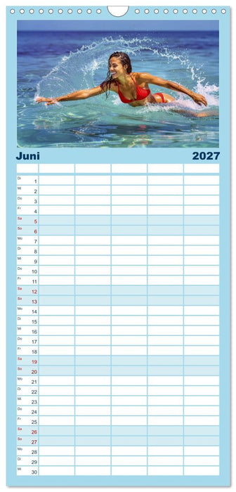 Kühlendes Nass (CALVENDO Familienplaner 2027)