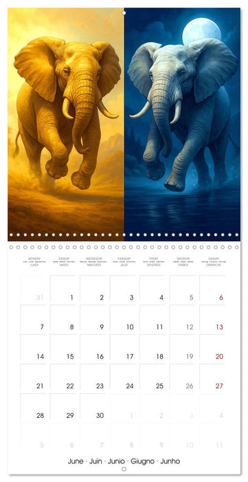 Animal Reflection (CALVENDO Monthly Calendar 2027)