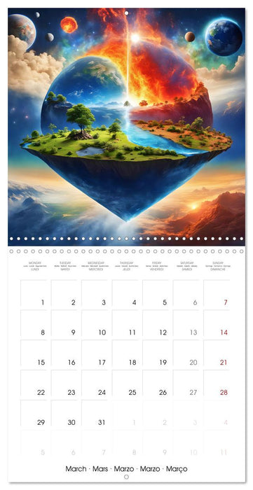 The Elemental Power of Nature (CALVENDO Monthly Calendar 2027)