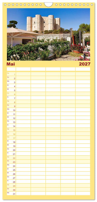Faszinierendes Apulien (CALVENDO Familienplaner 2027)
