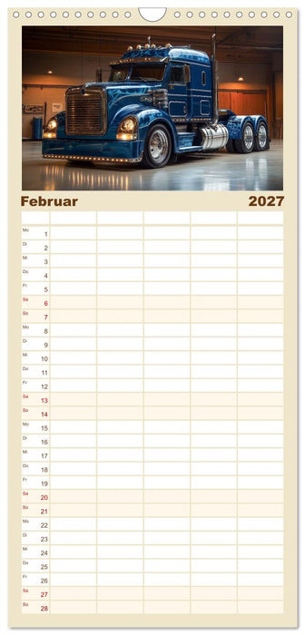 Giganten der Straße (CALVENDO Familienplaner 2027)