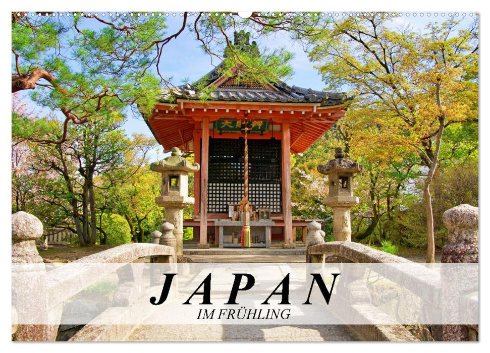 Japan im Frühling (CALVENDO Wandkalender 2027)