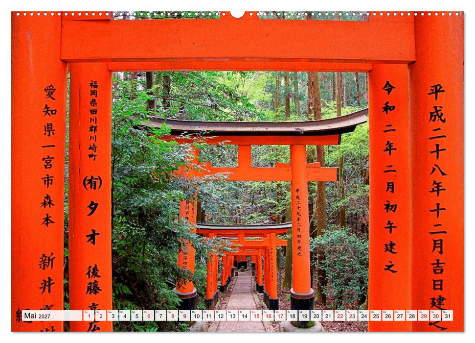 Japan im Frühling (CALVENDO Wandkalender 2027)