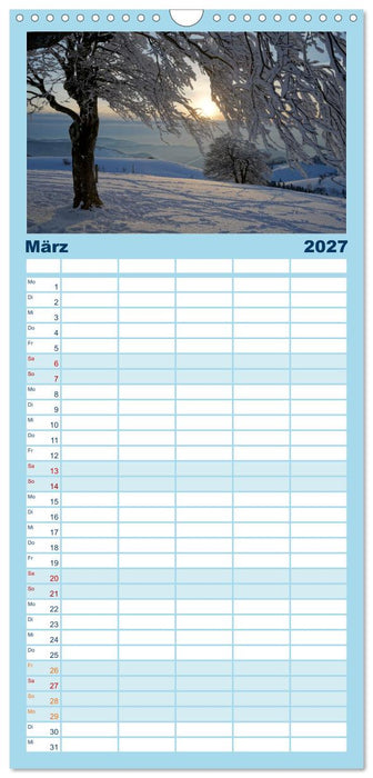 Faszination Schwarzwald (CALVENDO Familienplaner 2027)