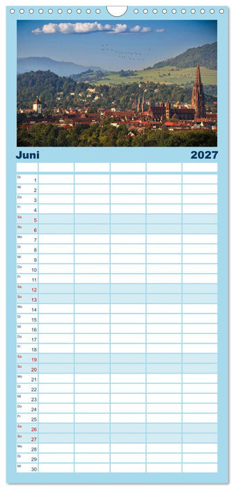 Faszination Schwarzwald (CALVENDO Familienplaner 2027)