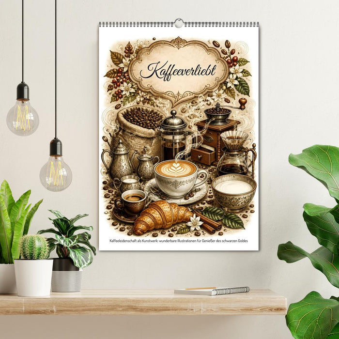 Kaffeeverliebt (CALVENDO Wandkalender 2027)