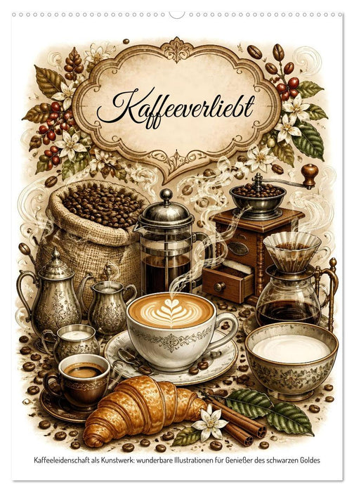 Kaffeeverliebt (CALVENDO Wandkalender 2027)