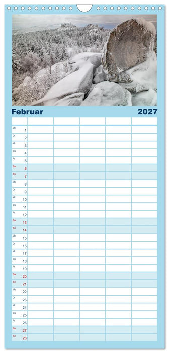 Sagenumwobener Harz (CALVENDO Familienplaner 2027)