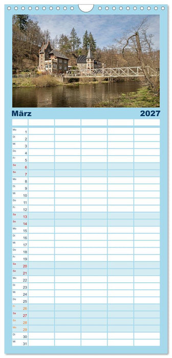 Sagenumwobener Harz (CALVENDO Familienplaner 2027)