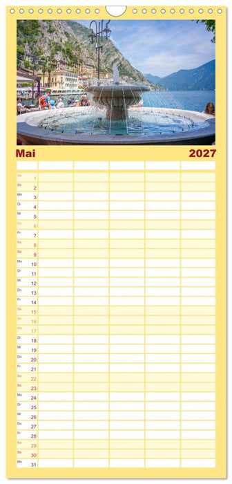 Limone sul Garda - Traumhaftes Städtchen am Gardasee (CALVENDO Familienplaner 2027)