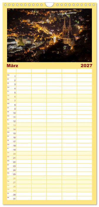 Mein historisches Marburg (CALVENDO Familienplaner 2027)
