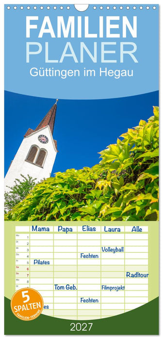 Güttingen im Hegau (CALVENDO Familienplaner 2027)