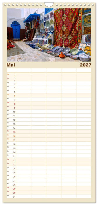 Tunesien. Magie des Orients (CALVENDO Familienplaner 2027)