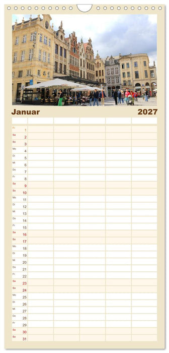 Bezauberndes Löwen in Belgien (CALVENDO Familienplaner 2027)