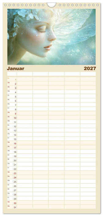 Feen - Naturverbundene Wesen (CALVENDO Familienplaner 2027)
