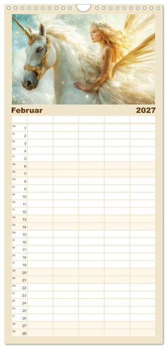 Feen - Naturverbundene Wesen (CALVENDO Familienplaner 2027)