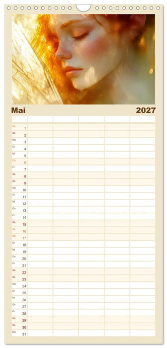 Feen - Naturverbundene Wesen (CALVENDO Familienplaner 2027)