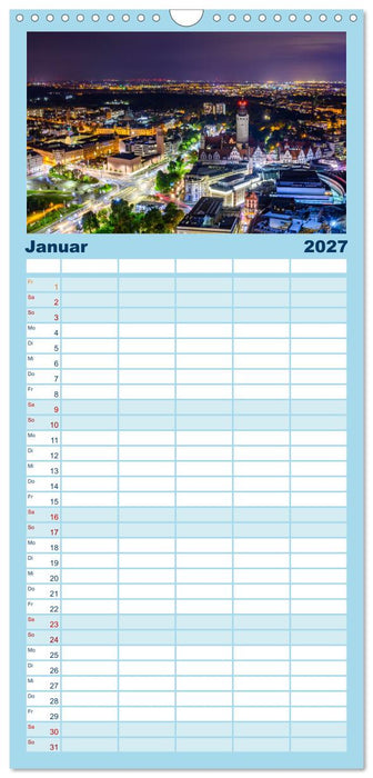 Reiseziele in Deutschland (CALVENDO Familienplaner 2027)